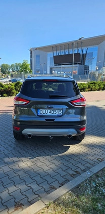 Ford Kuga cena 69800 przebieg: 46888, rok produkcji 2015 z Lubin małe 277